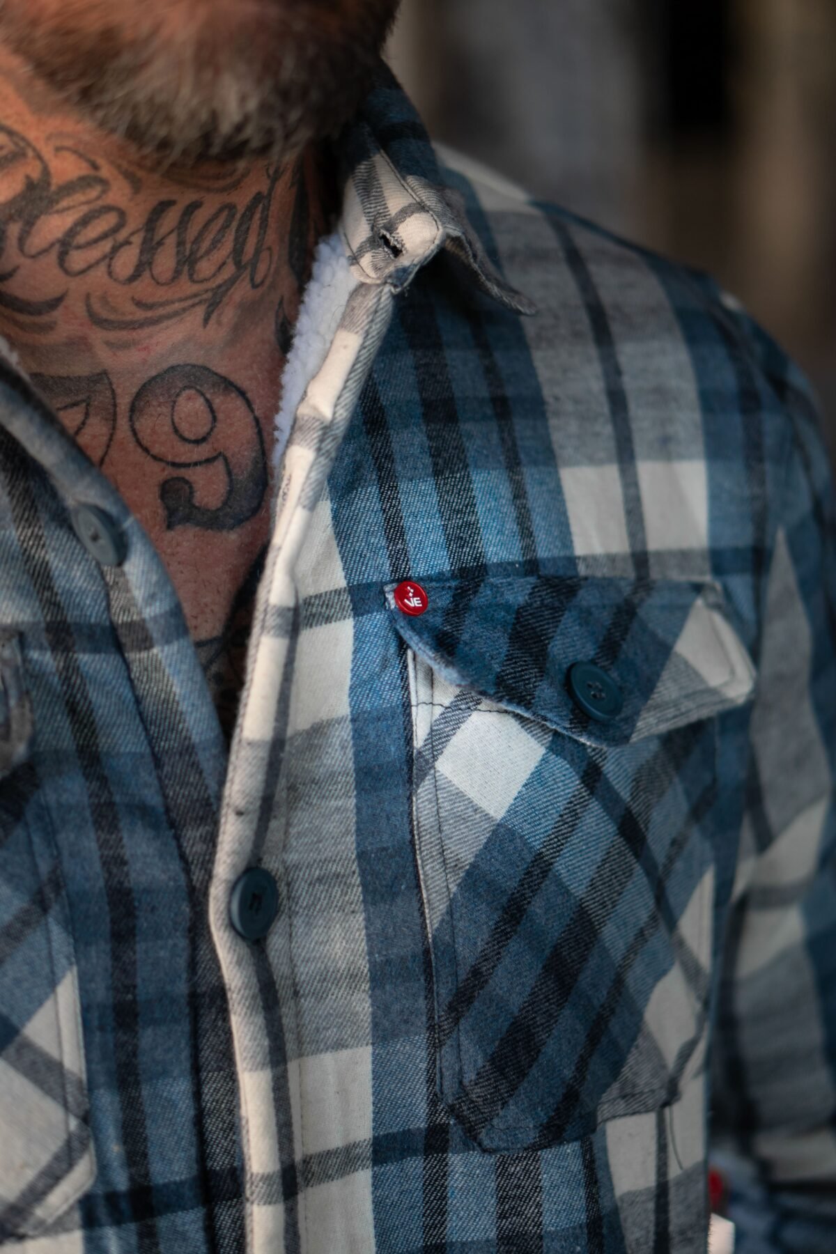 Jaqueta masculina flanelada - Lubeck - Image 2