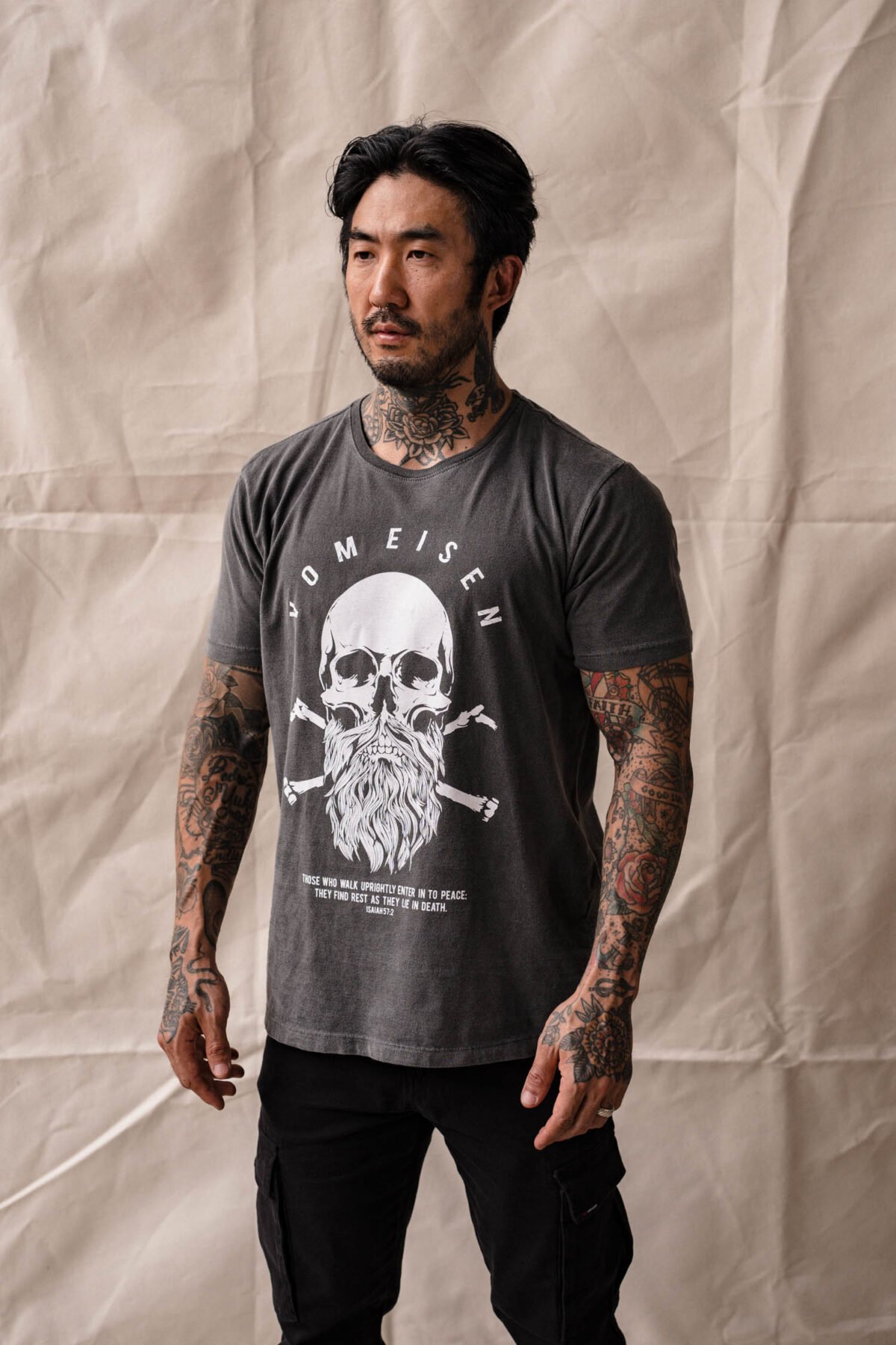 Camiseta masculina - Stoned Skull - Image 2