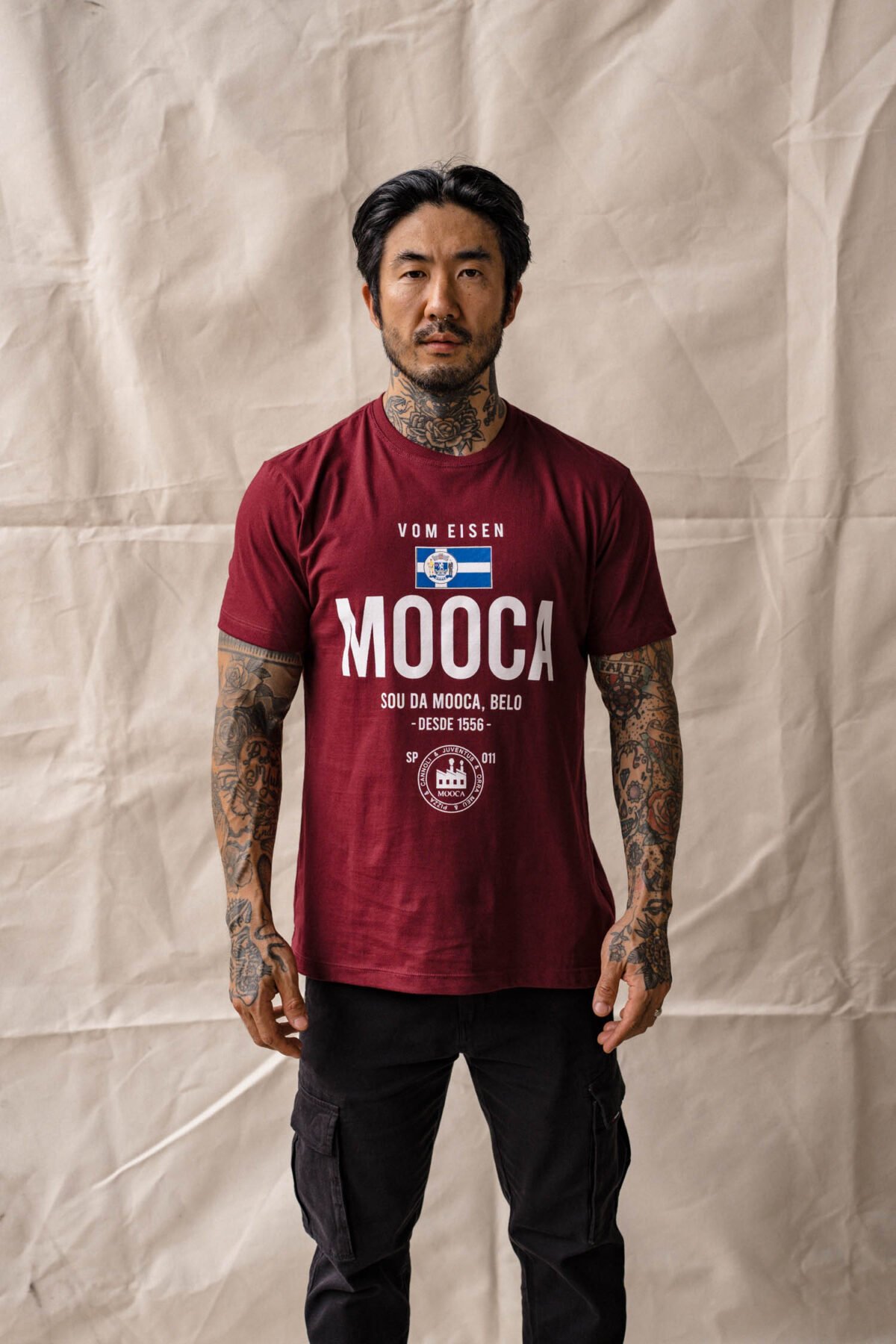 Camiseta masculina regular - Mooca